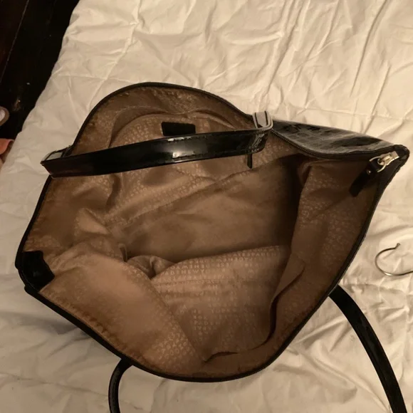 Kate SPADE PATENT LEATHER TOTE shoulder handbag - Picture 5 of 8